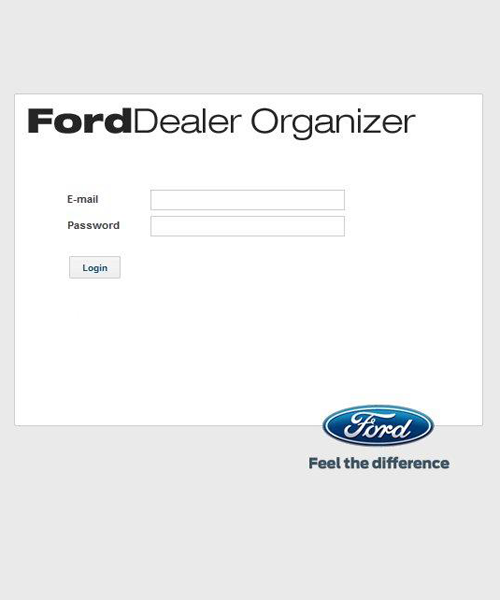 Ford Dealer Organizer